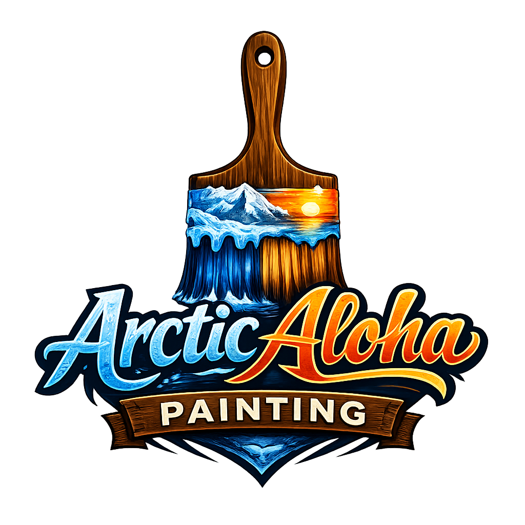 Arctic Aloha Painting logo